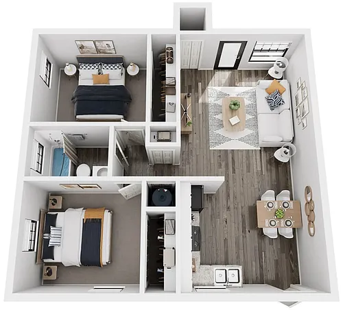 Floor plan B1R
