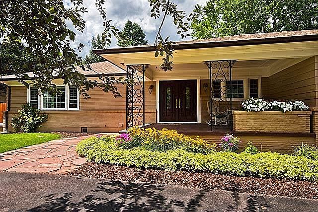 Covered Porch greets you!