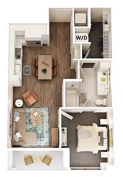 Floor plan Belle Meade