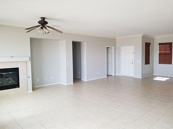 Great room with foyer and dining room