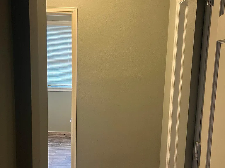 hallway to bedrooms and bathroom from entry way