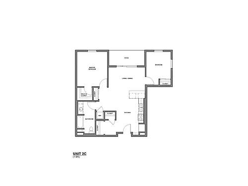 Floor plan 2C
