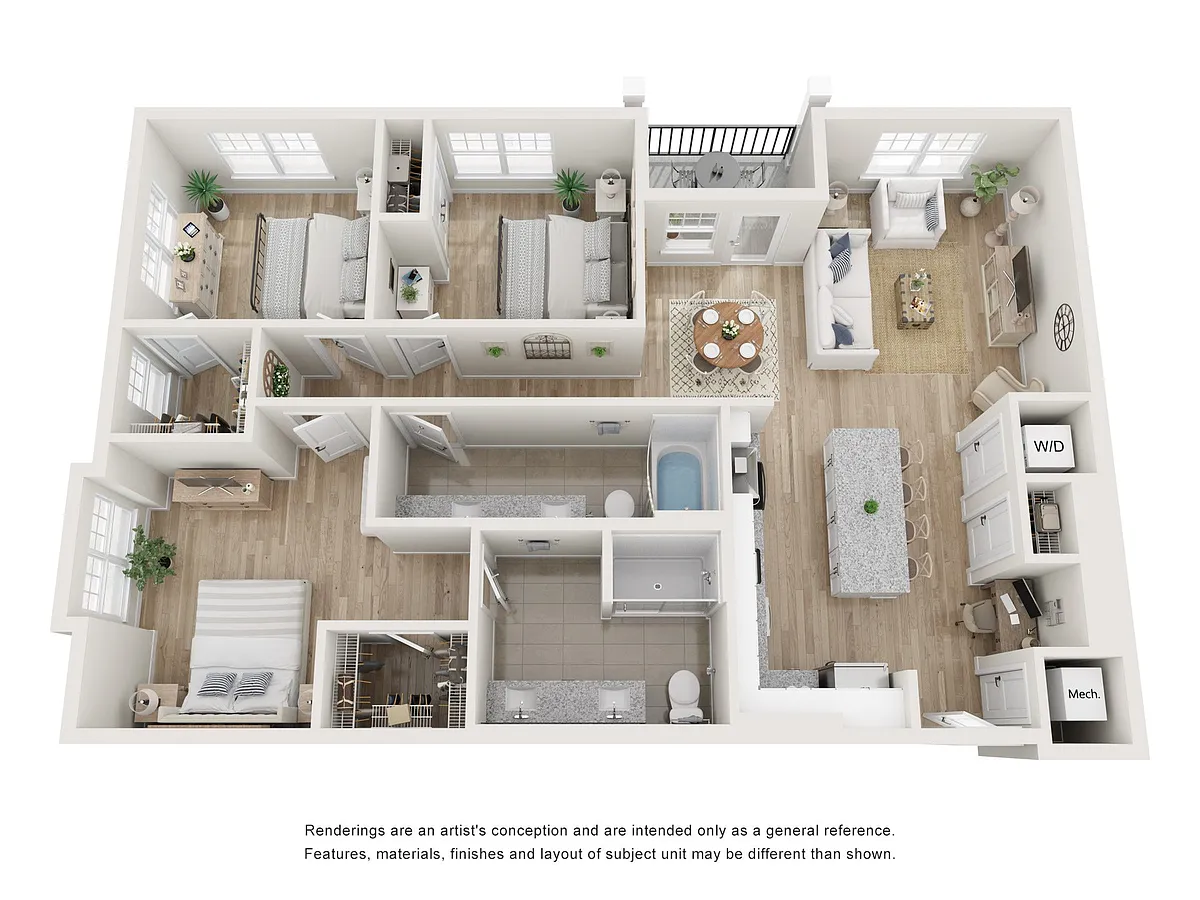Floor plan C2B