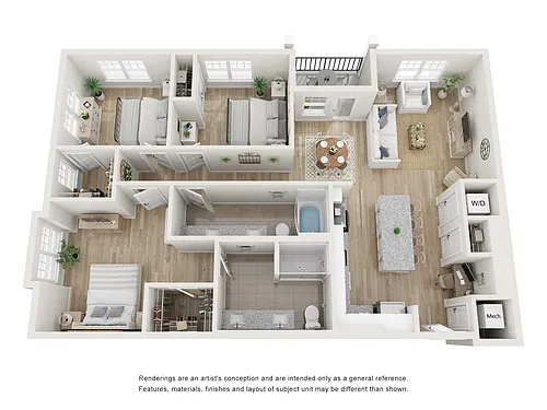Floor plan C2B