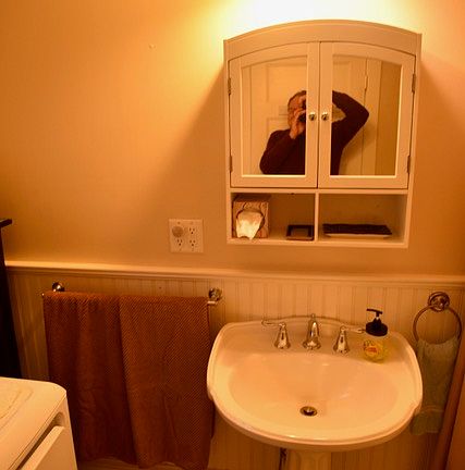Bathroom on first floor.