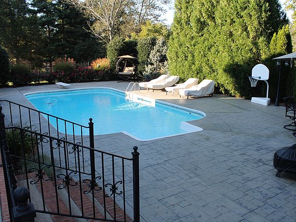 Private salt water pool!
