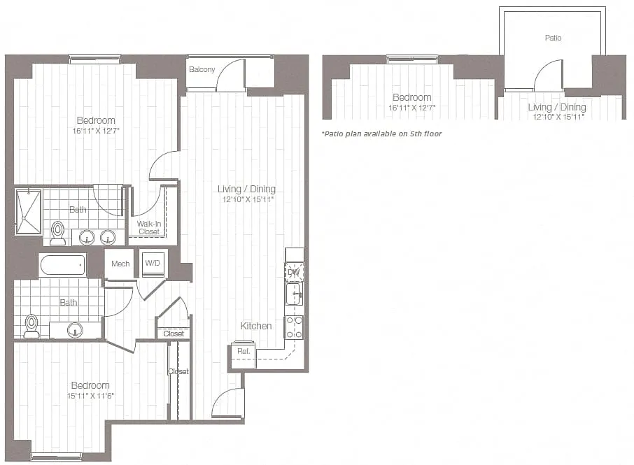 Floor plan B5