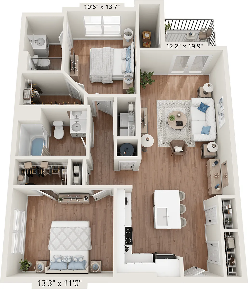 Floor plan B1