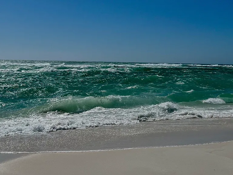 Pensacola Beach about 45 minutes from the property