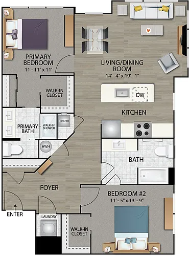 Floor plan 2-F