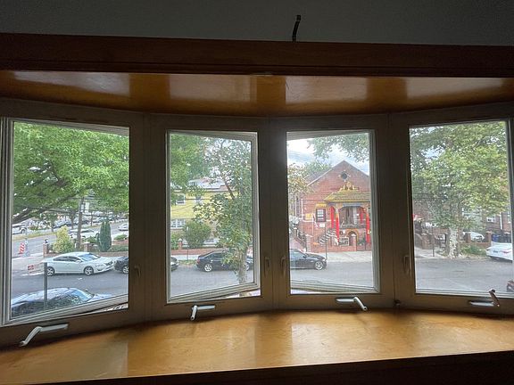 Views of the neighborhood from the bow window