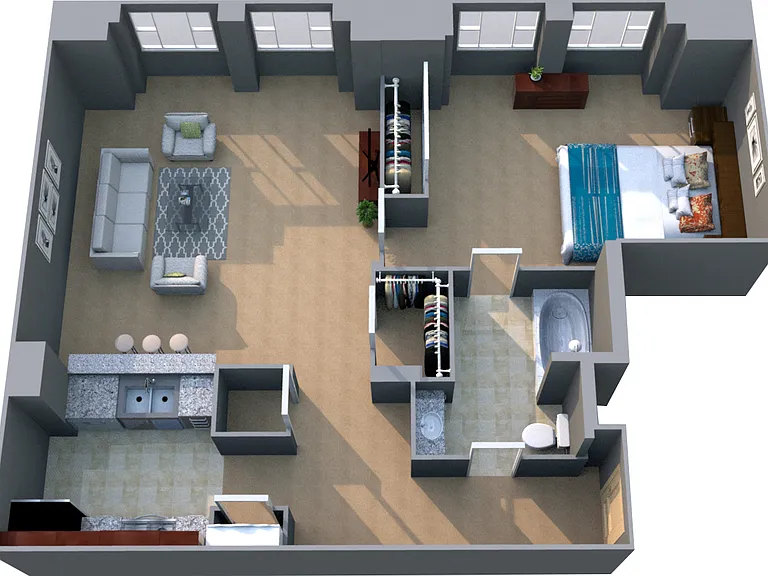 The Apartments at Charles Plaza — Photo 37