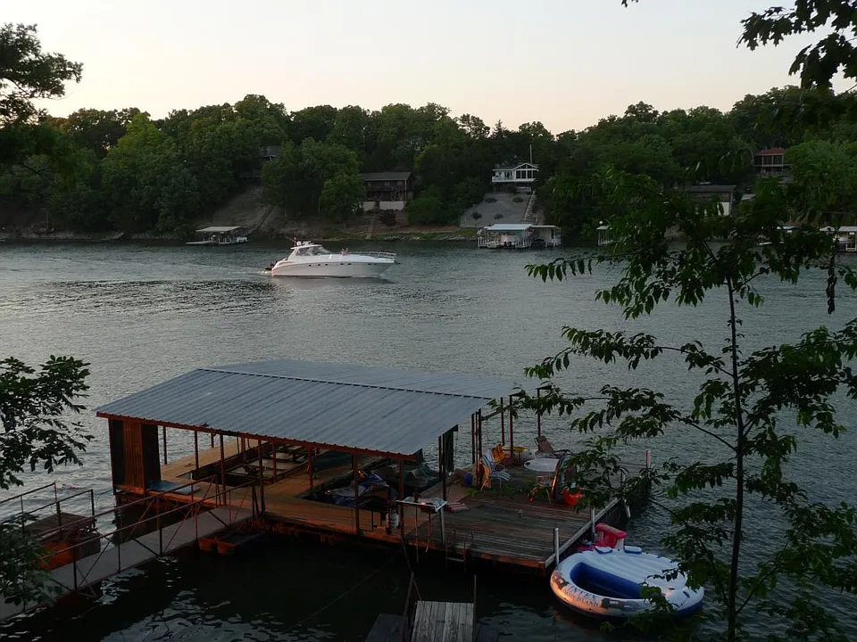 view of dock