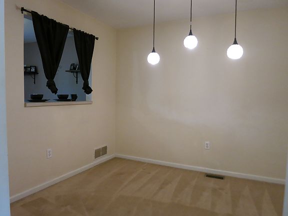 Pass through window from kitchen to dining room.