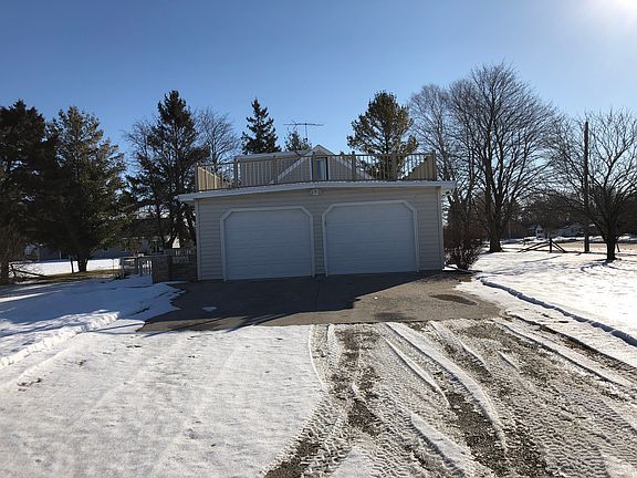 2 car attached garage