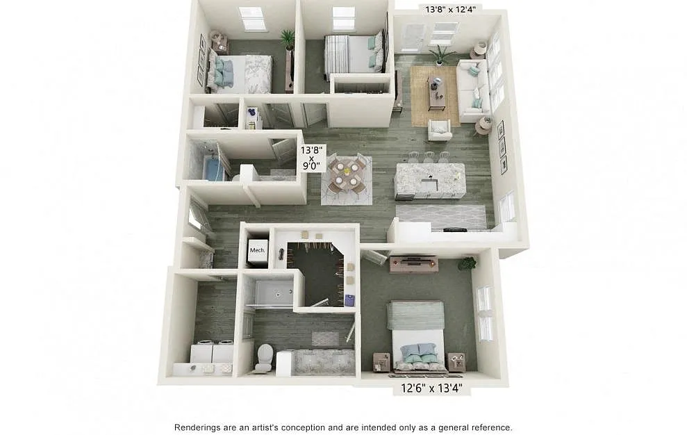 Floor plan C1