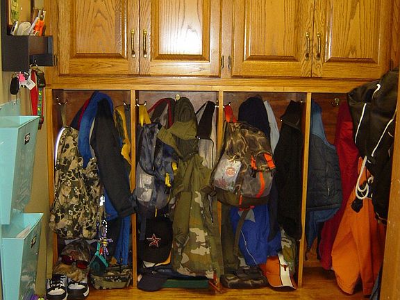 Mud Room with Cubbies