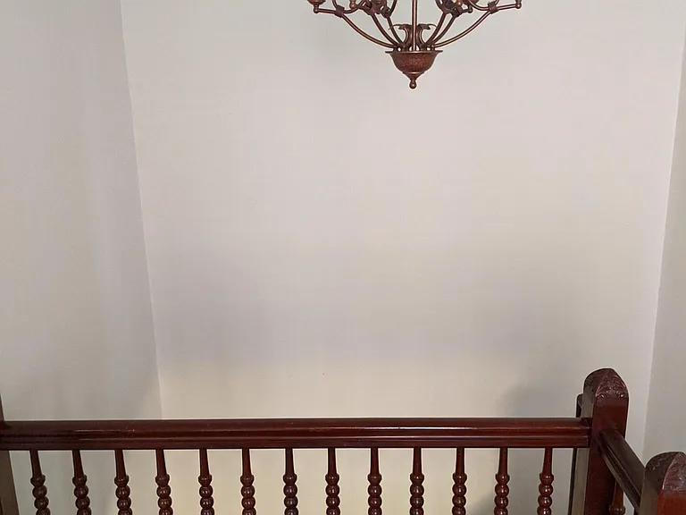 top of stairs