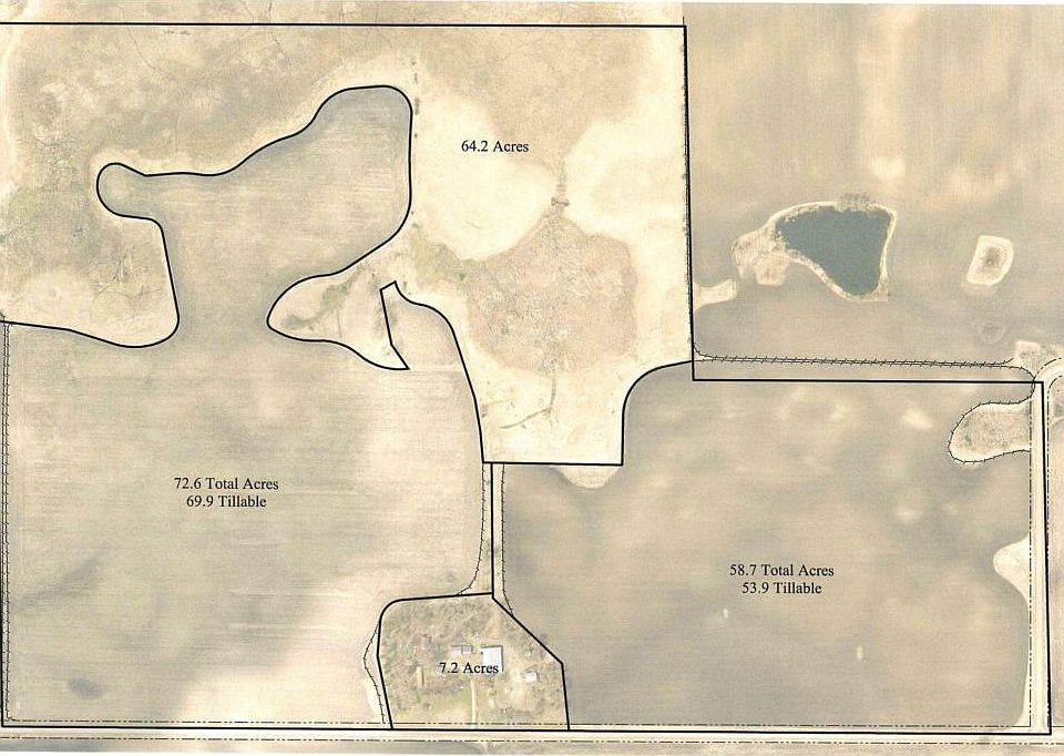 64.20 Acres Hunting-Rec Land: Survey Sketch
