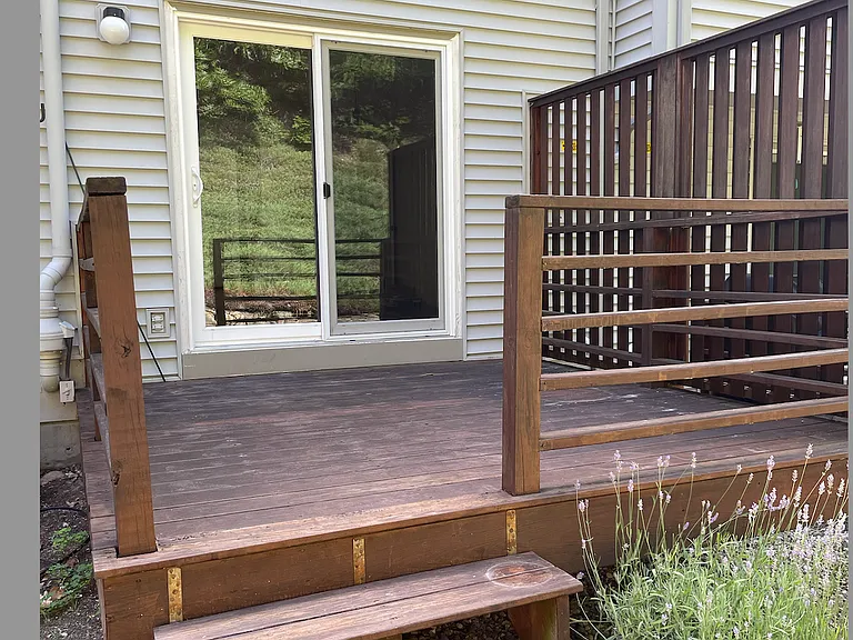 private back deck