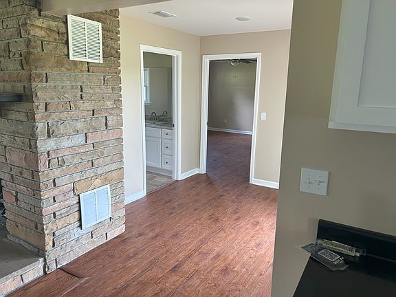 Hall to Master Bedroom and Bath