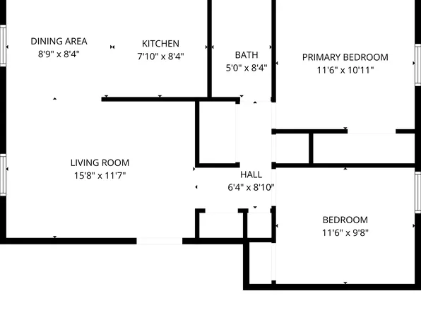 2 Bed, 1 Bath Apt, 503 Northern Dove Ln APT C, Copperas Cove, TX 76522