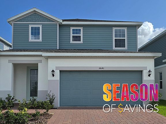 Front Exterior View of a Modern Central Florida Home