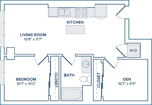 Floor plan A07D