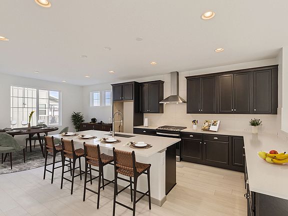 Homesite 88 Kitchen Dining - Virtually Staged