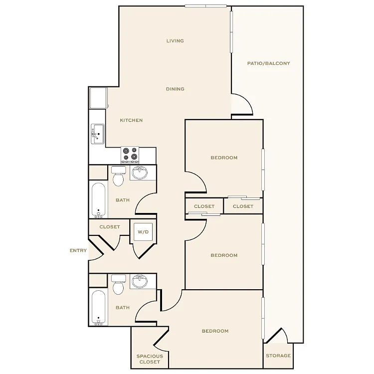 Floor plan The Jacobsen