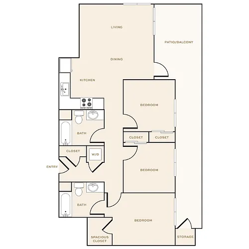 Floor plan The Jacobsen