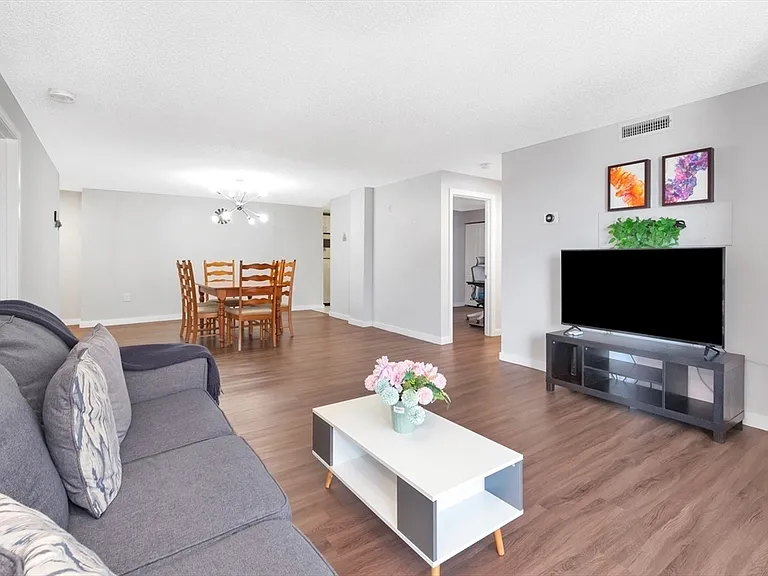 Living room with attached balcony