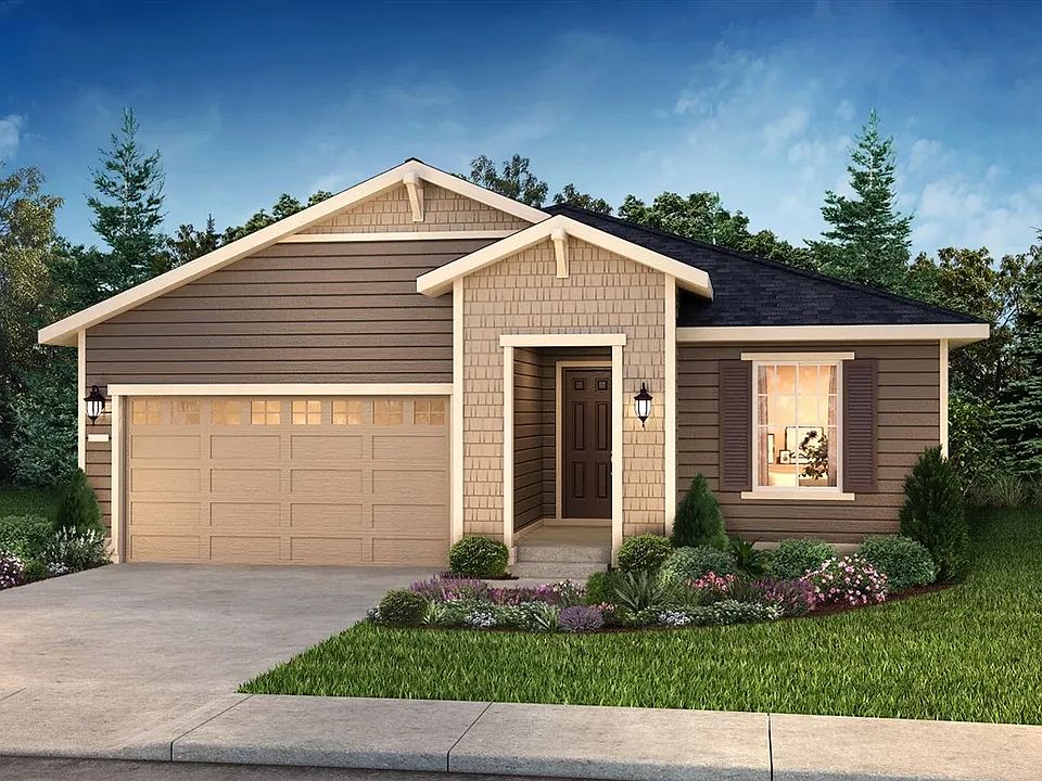 Exterior Rendering of Home, Color Scheme 3