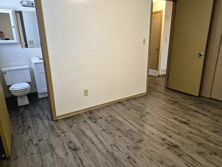 Master bedroom and bath