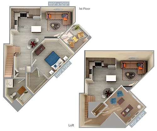 Floor plan A4L-828