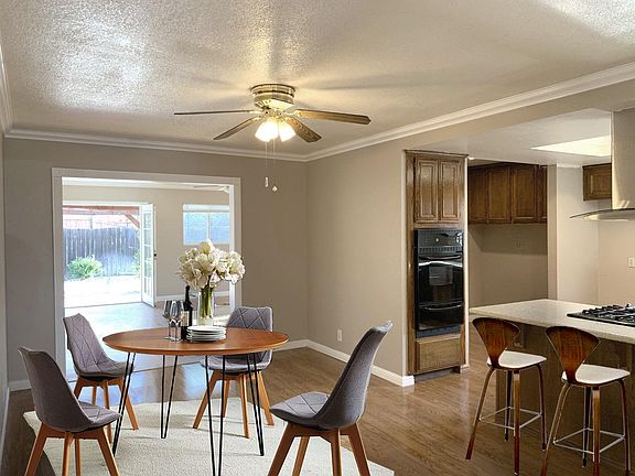 The formal dining room