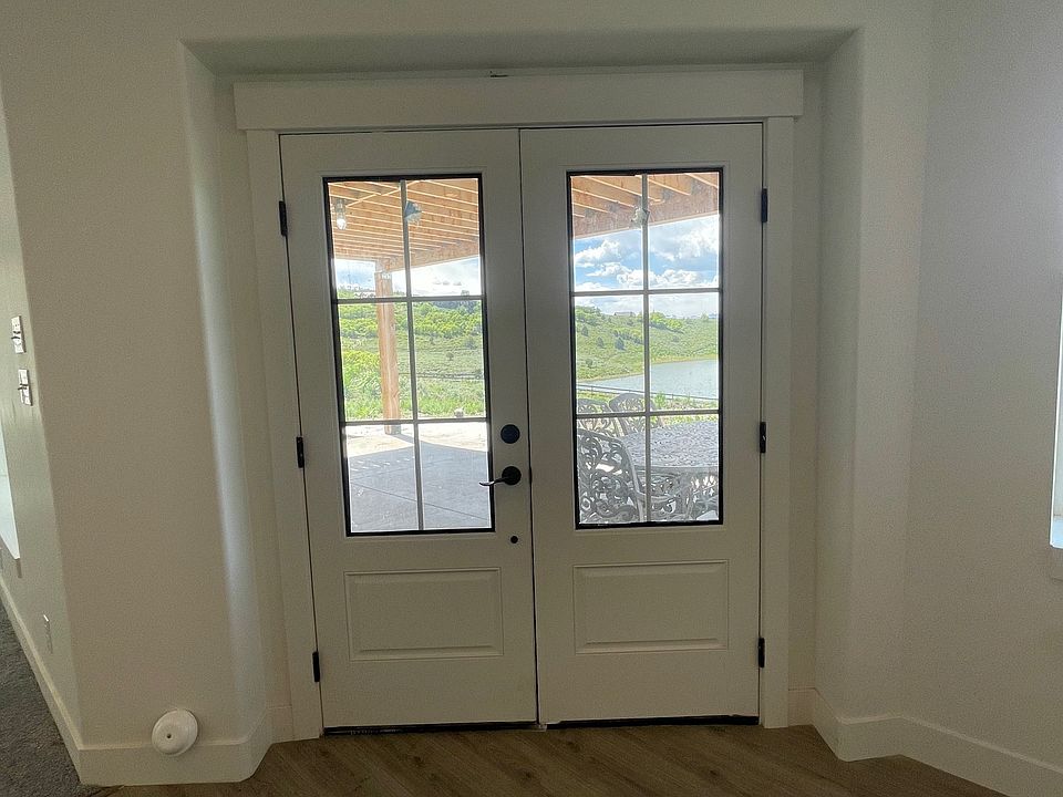 french doors to the patio