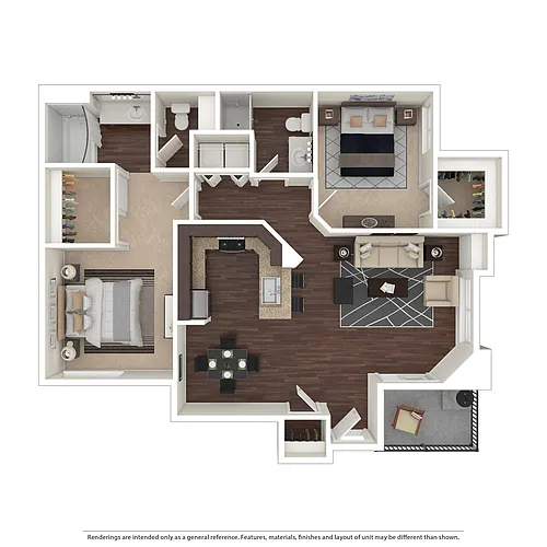 Floor plan Magnolia