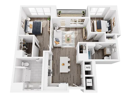 Floor plan B9