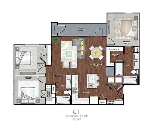 Floor plan C1