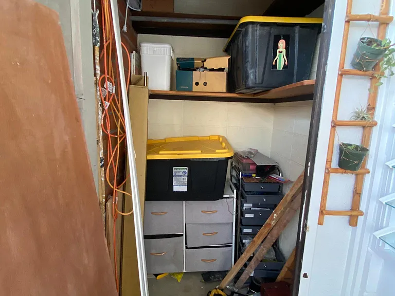Lanai closet