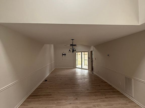 Dining area leading into main living space