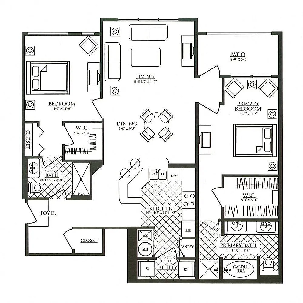Floor plan Birmingham (C.2)