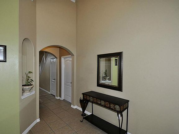 Foyer, just inside the front door.