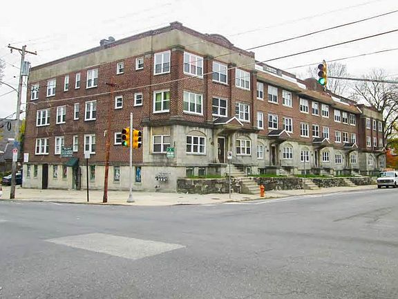 Walnut Lane corner Wayne Avenue View