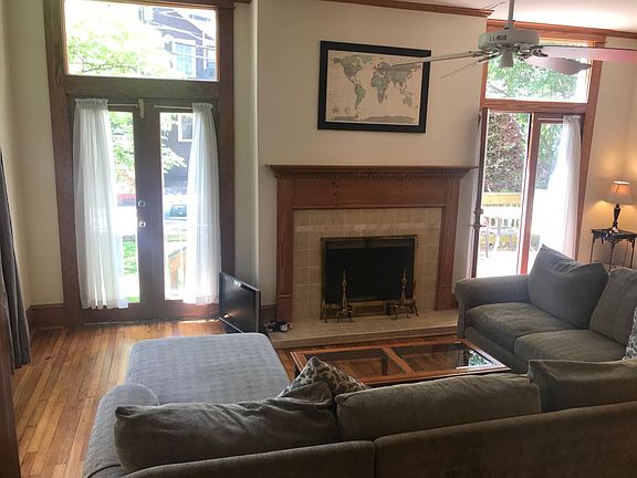 Living room. Facing Argonne.