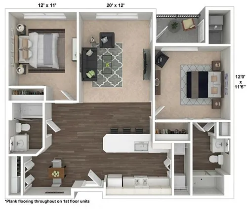 Floor plan Cedar