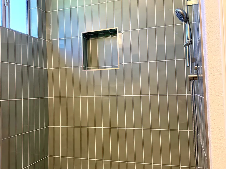 Walking shower