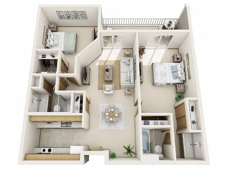Floor plan C