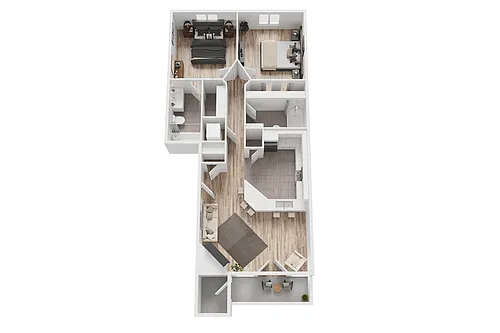 Floor plan The Lampasas